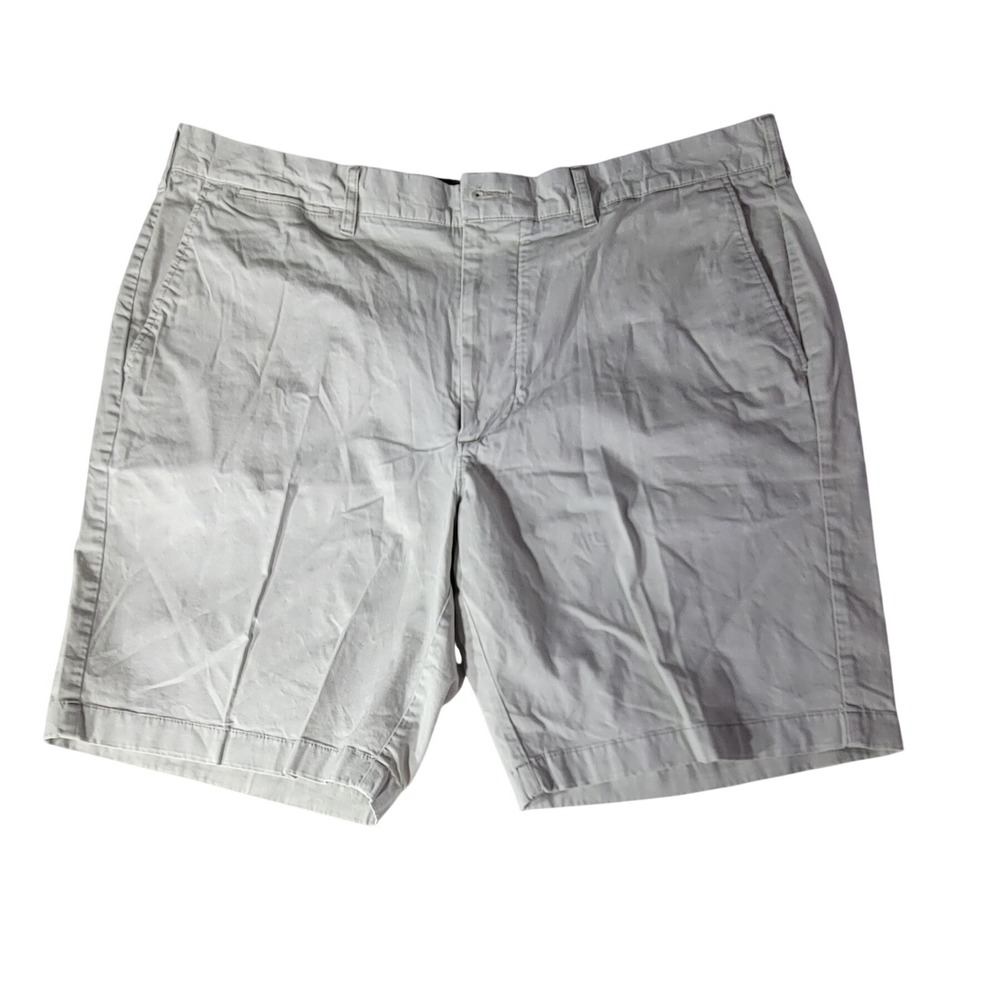 J.Crew Mens‎ Chino Shorts Light Stone Off-White 9 Inch Inseam Size 38